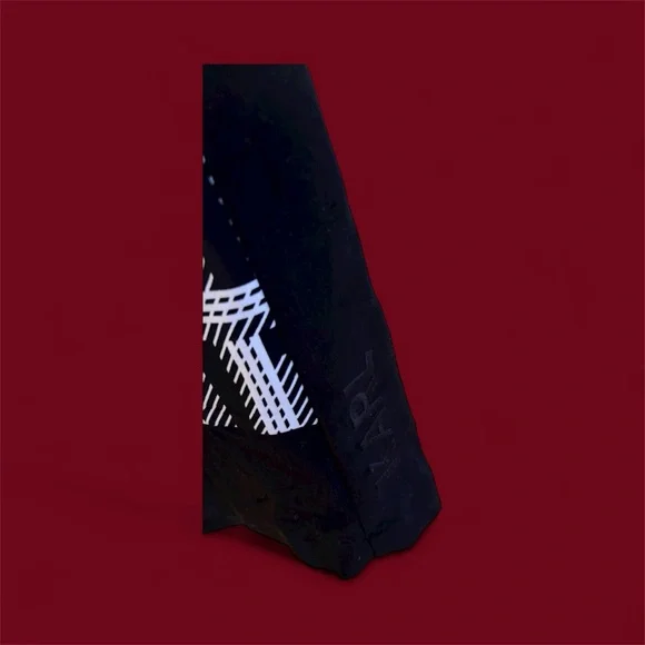 Karl Lagerfeld Black and White Wide Leg Pants - Picture 3 of 5